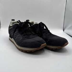 Merrell Alpine Black Suede Womens 6 Trail Hiking Shoes Sneaker J95376